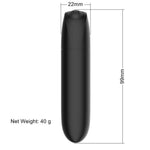 Mini vibrator puternic seria B Magic USB 20 funcții negru mat