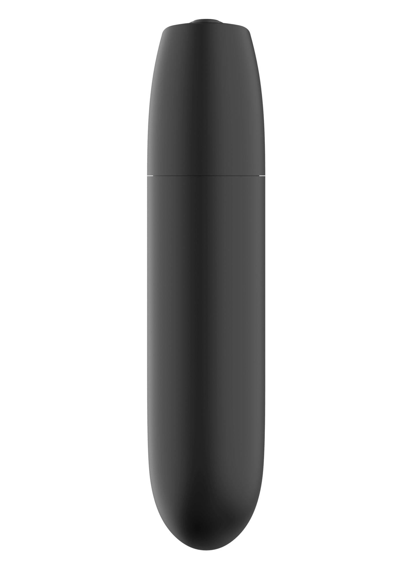 Vibrator mini puternic USB Magic seria B, 20 de moduri, negru lucios