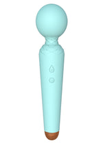 Stimulator clitoridian magic Power Wand seria B, albastru, USB, 10 funcții