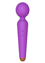 Stimulator clitoridian Power Wand USB cu 10 funcții, violet