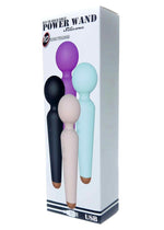 Stimulator clitoridian Power Wand USB cu 10 funcții, violet
