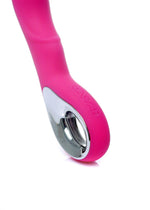 Vibrator Magic Silicon pentru Punct G seria B, roz, USB, 20 cm
