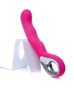 Vibrator Magic Silicon pentru Punct G seria B, roz, USB, 20 cm