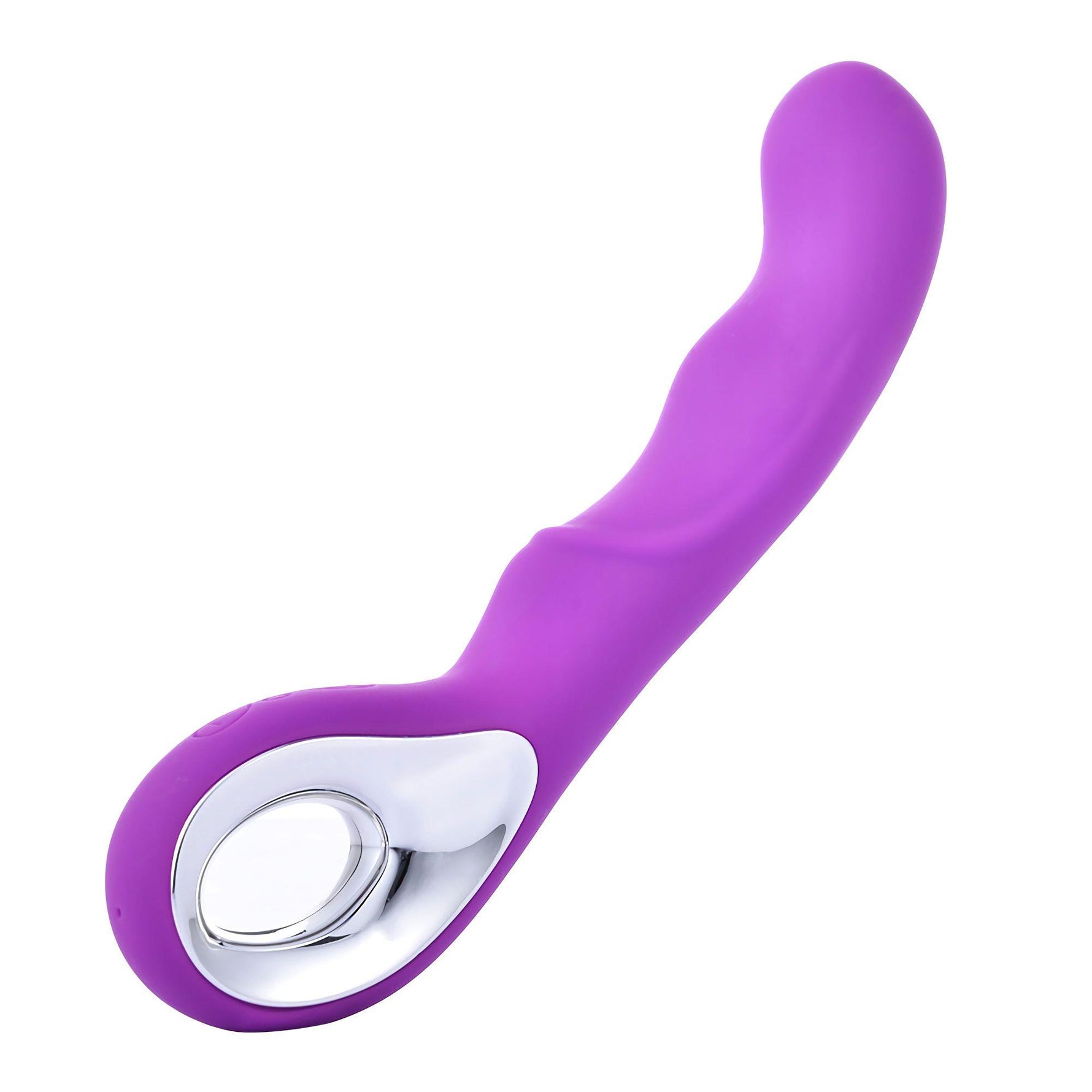 Vibrator Magic Silicon pentru Punct G seria B, violet, USB, 20 cm