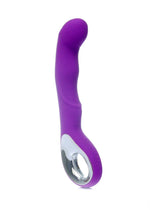 Vibrator Magic Silicon pentru Punct G seria B, violet, USB, 20 cm