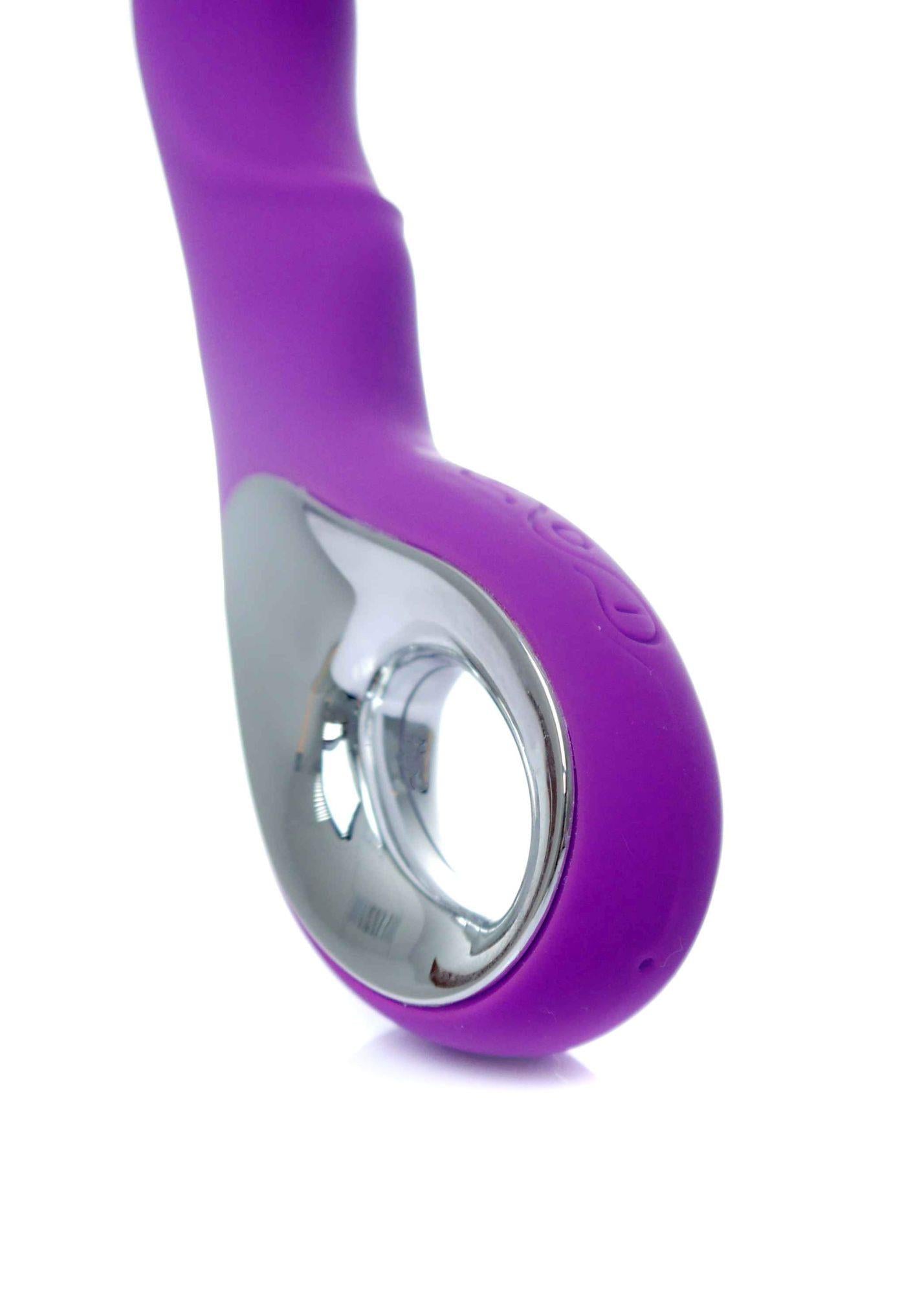 Vibrator Magic Silicon pentru Punct G seria B, violet, USB, 20 cm