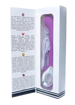 Vibrator Magic Silicon pentru Punct G seria B, violet, USB, 20 cm