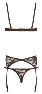 Set lenjerie intimă Cottelli neagră 75B
