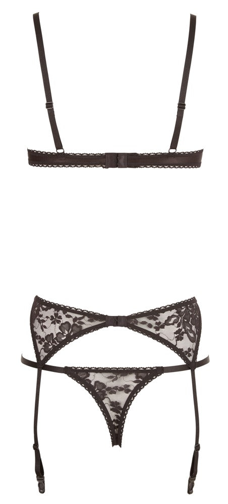 Set lenjerie intimă Cottelli neagră 75B