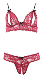 Set de lenjerie intimă Cottelli LINGERIE cu dantelă, mărimea S