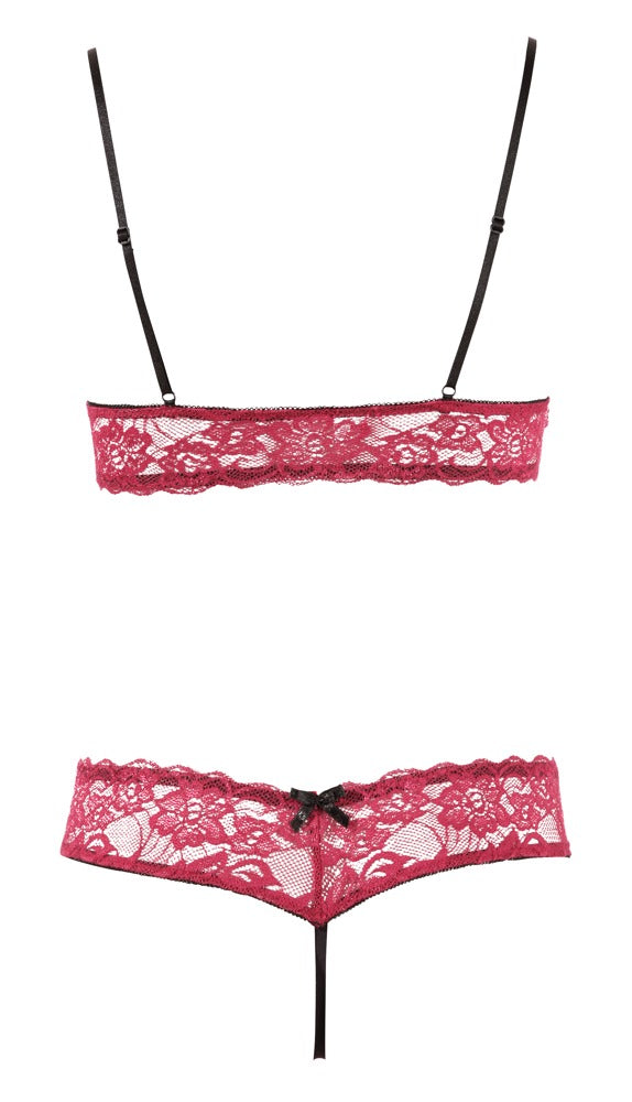Set de lenjerie intimă Cottelli LINGERIE cu dantelă, mărimea S
