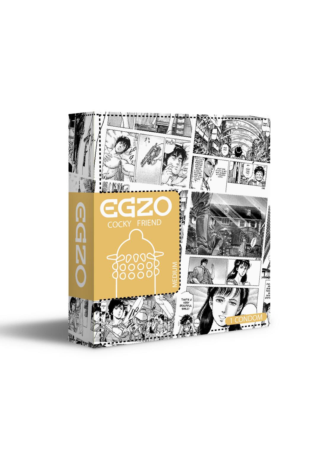Prezervative cu buline Lucky Dude Exo