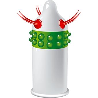 Prezervative Uncle Bob Exo cu buline