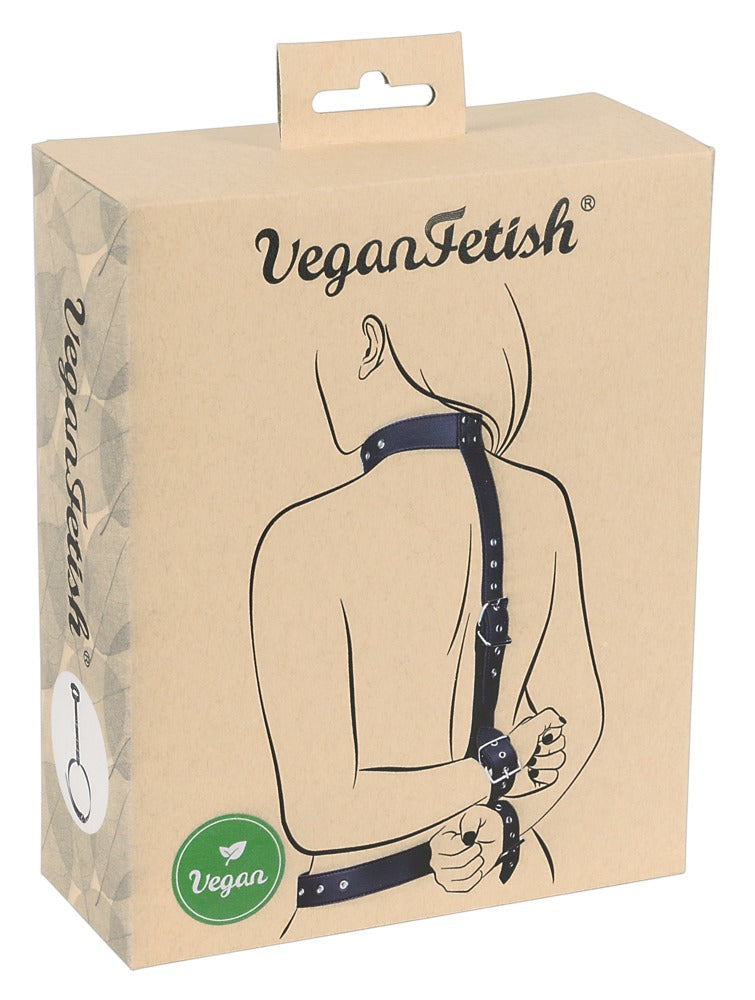 Manșete reglabile pentru gât și încheietură, vegane, fetiș