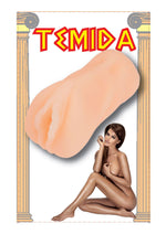 Masturbator vaginal CyberSkin 12 cm Alb Temida