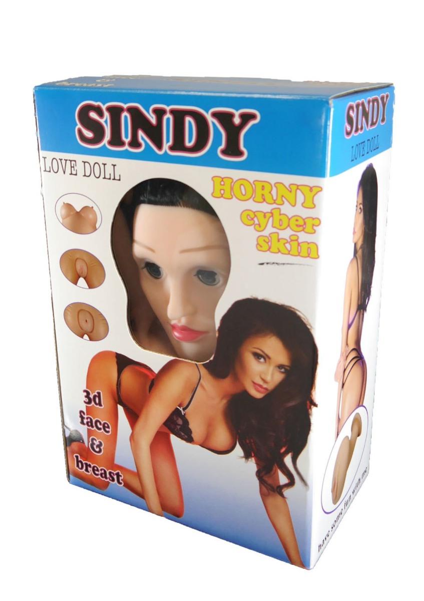 Păpușă sexuală gonflabilă 3D Sindy 168 cm cu ou vibrant