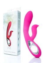 Vibrator Lyla din silicon pentru punctul G, 12 funcții, USB, roz