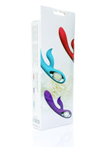 Vibrator Lyla din silicon pentru punctul G, 12 funcții, USB, roz