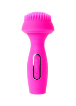 Vibrator Jenny din silicon roz, 36 de vibrații, 8 rotații, USB
