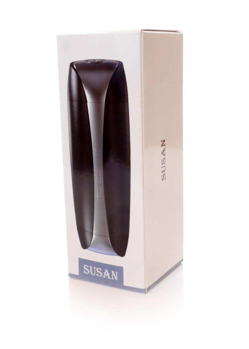 Masturbator Susan Double Delight 2.0 cu vibrații, 36 de funcții, USB, 22 cm