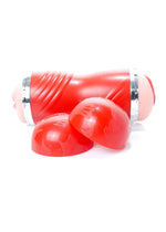 Masturbator dublu CLEO Double Delight 3.0 CyberSkin 21,5 cm