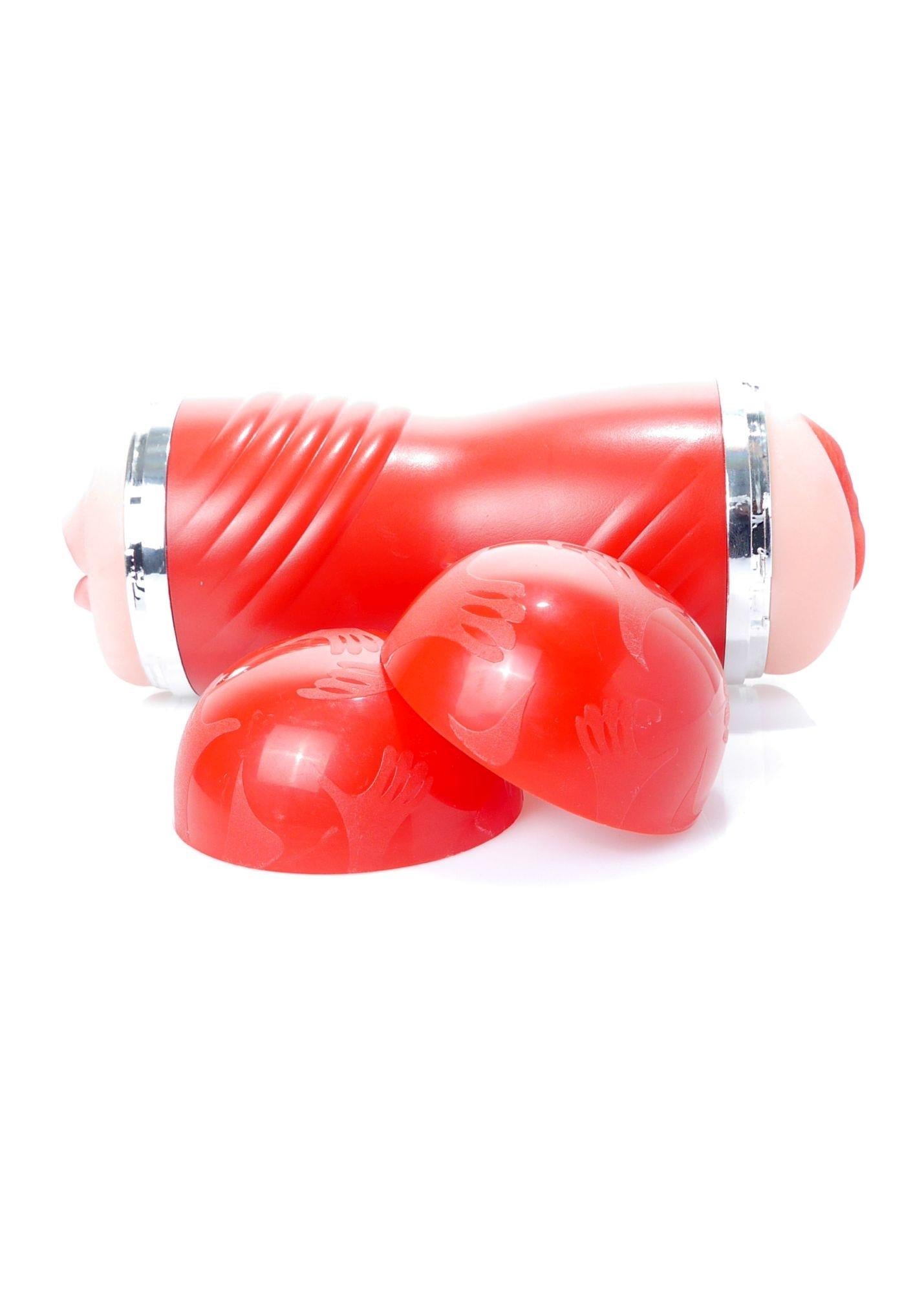 Masturbator dublu CLEO Double Delight 3.0 CyberSkin 21,5 cm