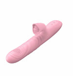 Vibrator Angelia cu mișcare și rotație Lyla Silicon USB