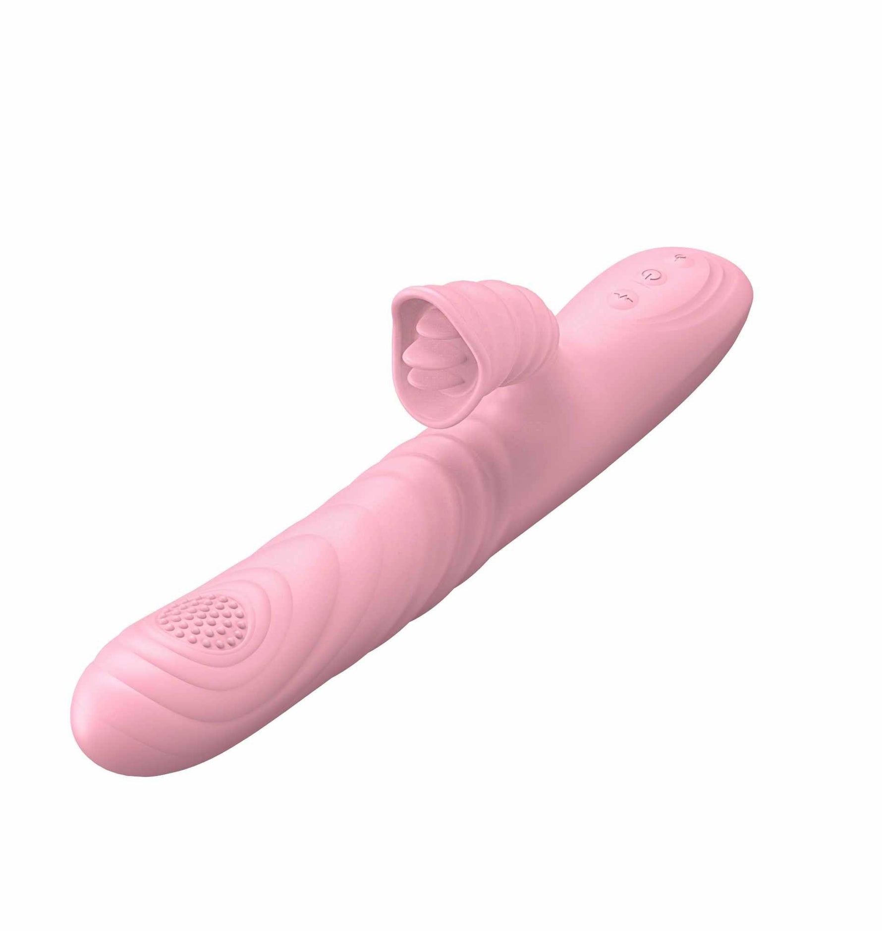 Vibrator Angelia cu mișcare și rotație Lyla Silicon USB