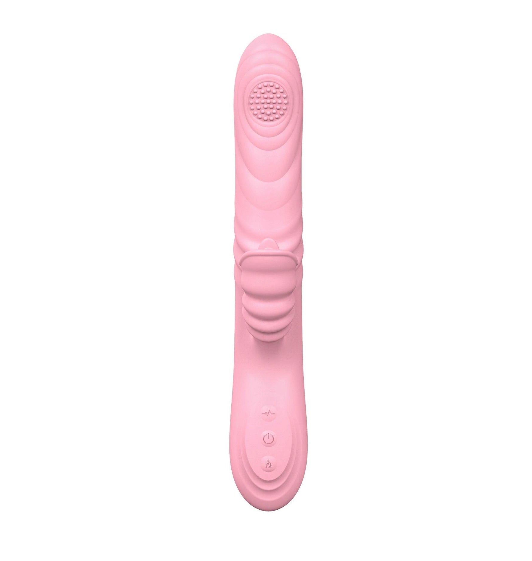 Vibrator Angelia cu mișcare și rotație Lyla Silicon USB