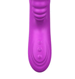 Vibrator cu piston Lyla, serie violet, USB, 21,9 cm