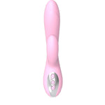 Vibrator Lyla din silicon, roz, cu USB, rezistent la apă