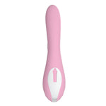 Vibrator Lyla din silicon, roz, cu USB, rezistent la apă