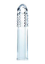 Extensor de penis din silicon seria B, 6 cm, cu caneluri