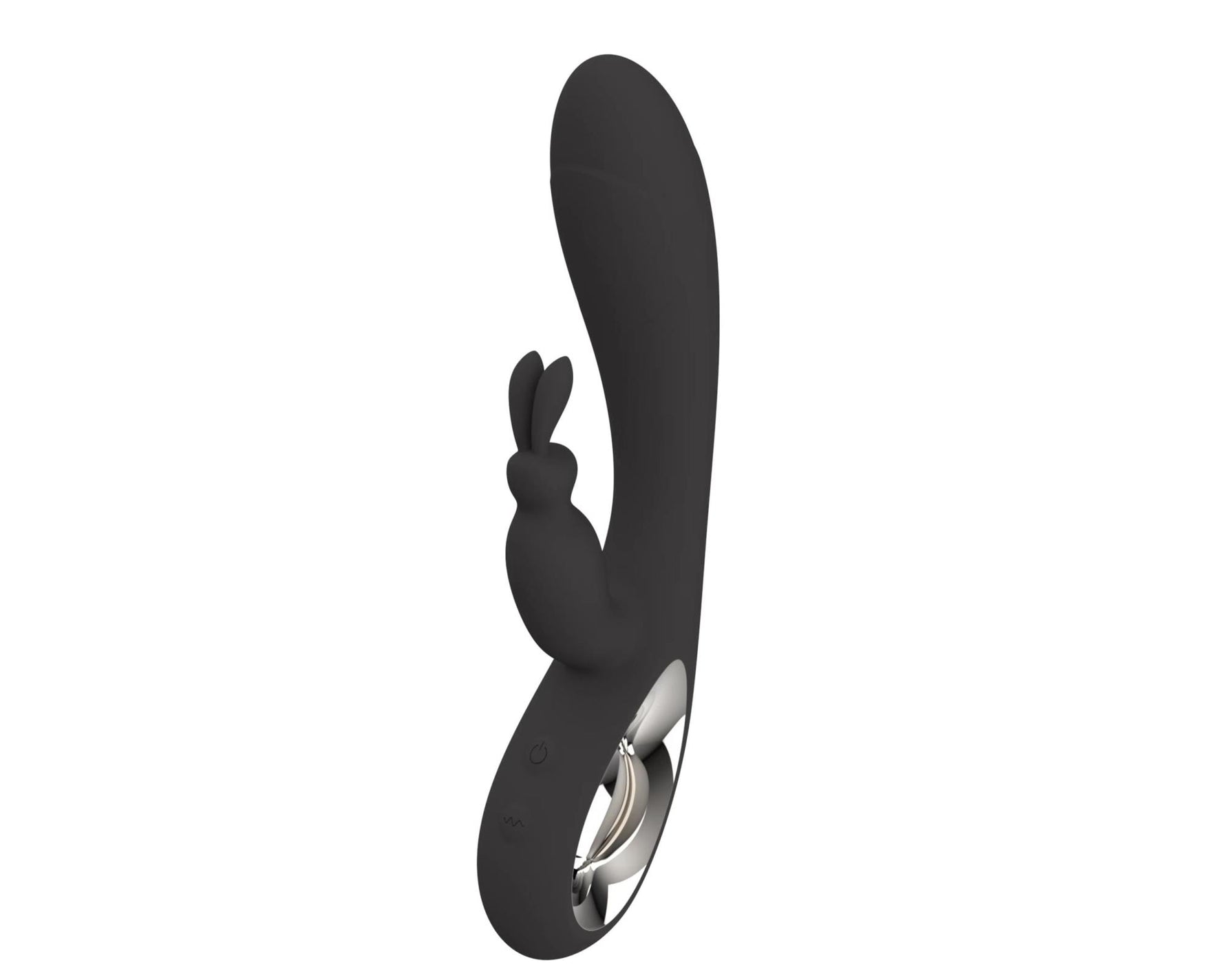 Vibrator Bella Bunny cu 36 de funcții, silicon, USB, negru