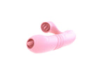 Vibrator Lyla din silicon cu limbă mobilă, roz, USB