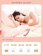 Vibrator Lyla din silicon cu limbă mobilă, roz, USB
