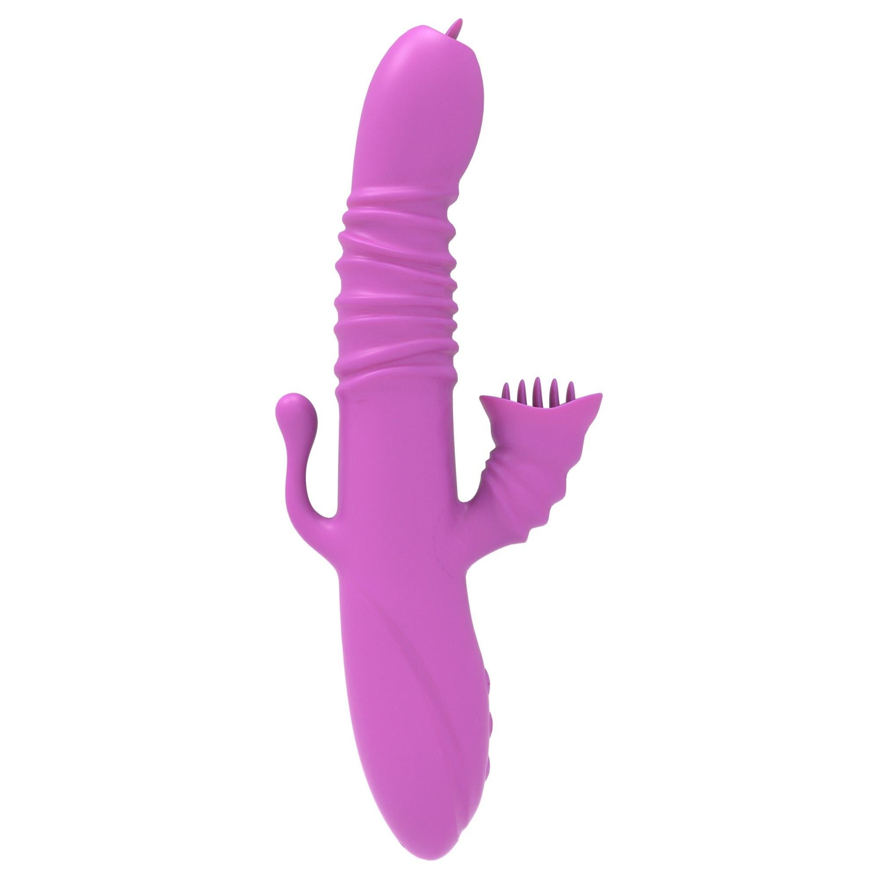 Vibrator stimulator clitoridian și anal Lyla Purple USB