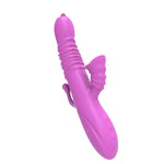 Vibrator stimulator clitoridian și anal Lyla Purple USB