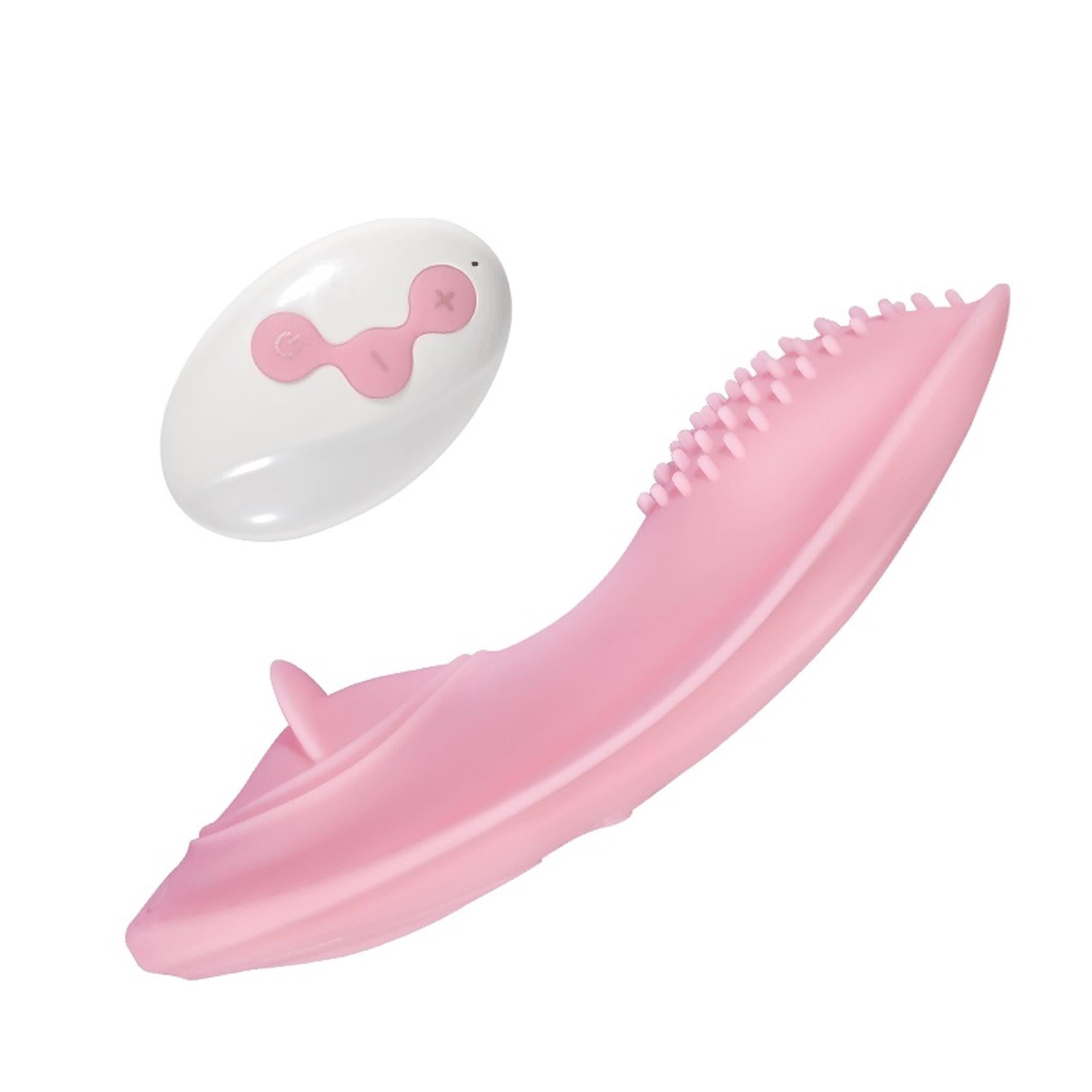 Stimulator clitoridian fără fir Lyla Panty, silențios, roz