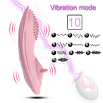 Stimulator clitoridian fără fir Lyla Panty, silențios, roz