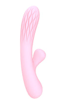 Vibrator Chelsea din silicon cu formă de iepuraș, 20 cm, USB