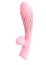 Vibrator Chelsea din silicon cu formă de iepuraș, 20 cm, USB