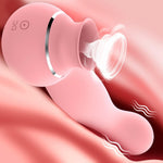 Stimulator clitoridian din silicon Lyla cu aspirație USB