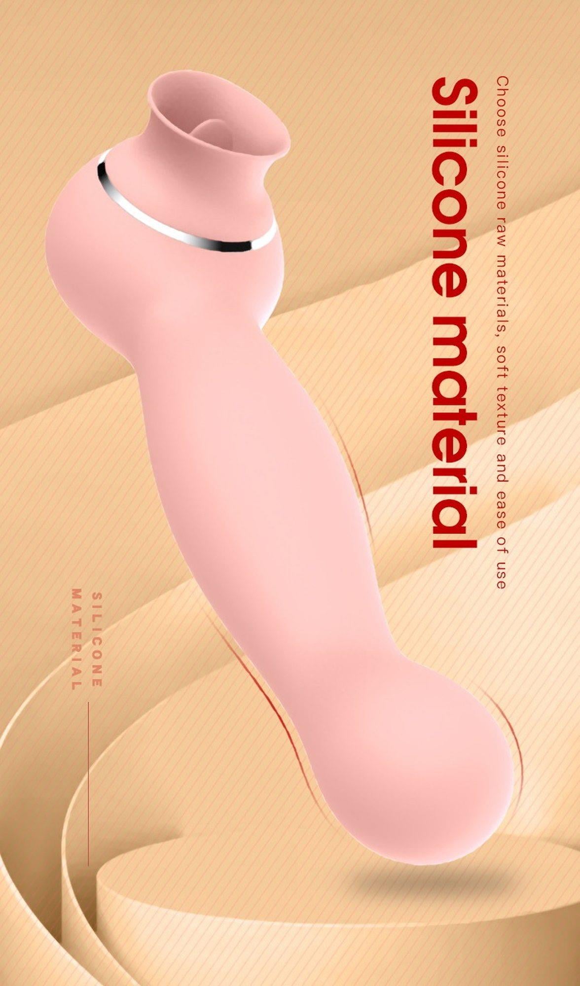 Stimulator clitoridian din silicon Lyla cu aspirație USB
