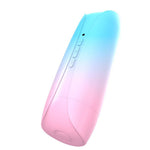 Masturbator vibrant Glow Touch, canal dublu din silicon, 22 cm