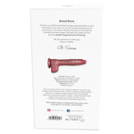 Vibrator realist din silicon Power Stroke, telescopic, 18 cm