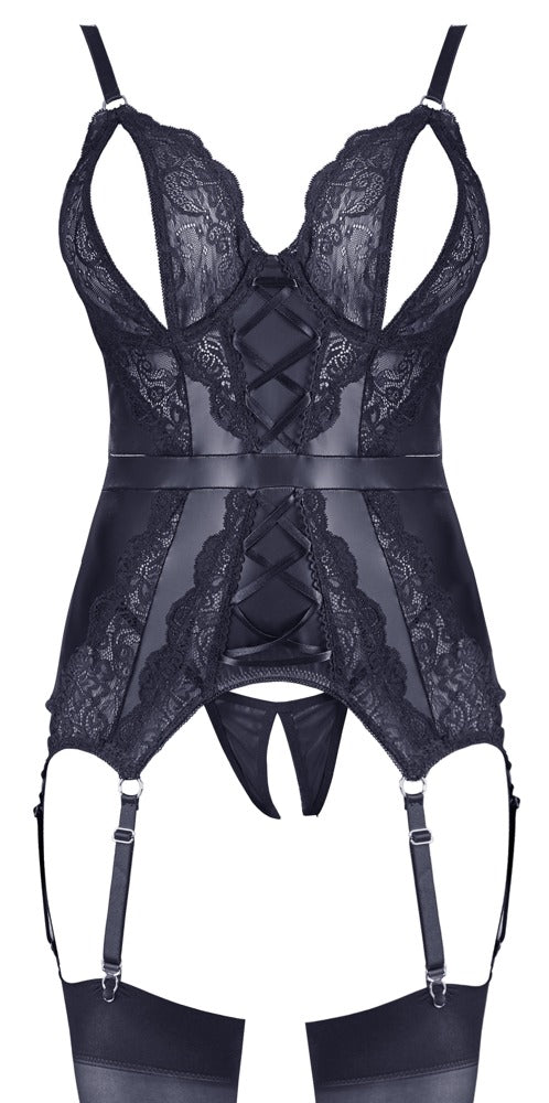 Tricou cu suspensie în zona între picioare Cottelli LINGERIE, mărime L