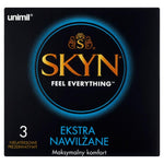 Prezervative Skyn ​​Extra Lubricate fără latex, pachet de 3