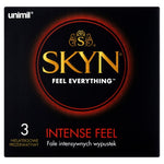 Prezervative stimulatoare Skyn ​​Intense Feel fără latex, 3 bucăți