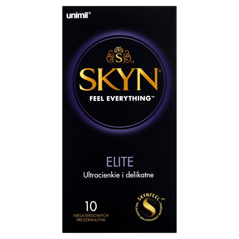 Prezervative Skyn ​​Elite Ultra Thin fără latex, pachet de 10